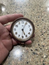 Antique Junghans 8 Day Clock Caliber 7R Mechanical Parts Or Repair picture