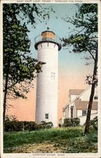 Vineyard Haven MA West Chop Light House c1900s-10s Vintage Postcard picture