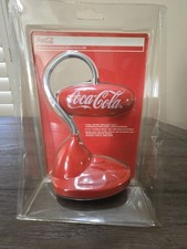 Coca-Cola LED Advertising Desk Lamp Flexible Neck Red/Silver Soda Theme picture