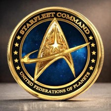 Star Trek Commemorative Coin picture