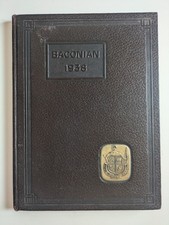 BACONIAN Bridgeton High School 1938 Yearbook New Jersey NJ 1930s South Signature picture
