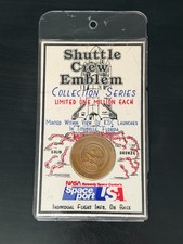 NASA Space Shuttle Challenger 51-F Medal Coin Original Case Spacelab Cola War picture