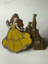 Disney Parks 2021 Princess Belle Signature With Castle Pin picture