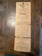 Pirate's Den Greenwich Village 1920s menu picture