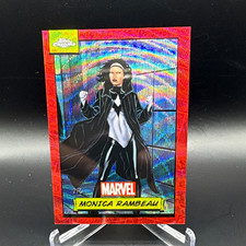 2024 Topps Chrome Marvel Monica Rambeau #145 Red /5 picture