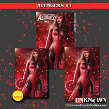 [3 PACK] AVENGERS #1 UNKNOWN COMICS NATHAN SZERDY EXCLUSIVE VAR (05/17/2023) picture