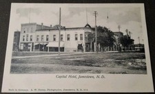 Jamestown North Dakota Capital Hotel ND Postcard picture