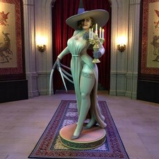 Custom Fanart Figure Lady Dimitrescu Airbrushed Hand-Painted NSFW Adult +18 picture