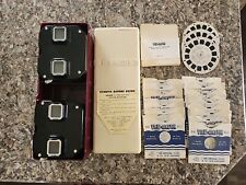 Vintage Sawyers View-Master in Bakelite Case Various Reels 2 Stereoscope Viewers picture