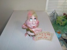 Vintage 1960s Kreiss Psycho Ceramics Had My Hair Done For Christmas Figure w Tag picture