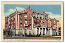 c1930's New Capitol Hotel Building Street View Frankfort Kentucky KY Postcard picture