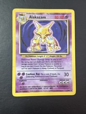 1999 Pokemon Base Set #001/102 Alakazam picture
