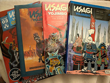 Usagi Yojimbo Mixed Lot TPB Book One + Book Two + Traitors of Earth Stan Sakai picture