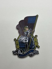 3” Navy Pride Pinup American Flag Challenge Coin picture