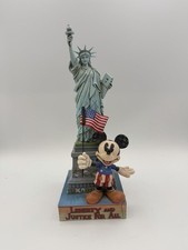 Jim Shore Disney Showcase LIBERTY AND JUSTICE FOR ALL Mickey Mouse 4007663 NoBox picture