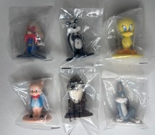 Vintage Arby’s Looney Tunes Set Of 6 Figures 1987 New & Sealed picture