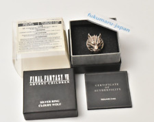 FINAL FANTASY VII Cloudy Wolf silver ring US 8.5 Size SQUARE ENIX picture