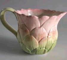 Fitz and Floyd Artichoke Pitcher 3 Cups - 24 fl oz Vintage picture