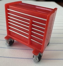 Disney Pixar Cars Lightning McQueen Red Toolbox  for Chuck “pit crew