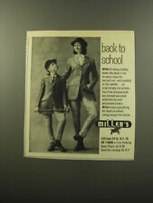 1959 Miller's Riding Clothes Advertisement - Back to School picture