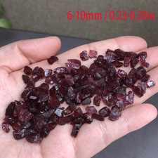 USA Raw 100% Natural RED Garnet Crystal Gems Rough Stone Mineral Specimen 100G picture