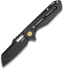 Kubey Atlas Framelock Black Titanium Folding CPM-35VN Pocket Knife 290B picture