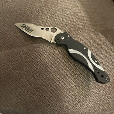 SPYDERCO SPYKER Model:C96GP Kershaw Knife Collab *RARE-COLLECTIBLE-DISCONTINUED* picture