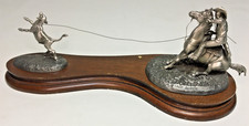 Vintage Chilmark Fine Pewter CALF ROPER Limited Edition (#100) 1978 picture
