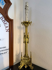 RARE Disneyland Disney World Haunted Mansion Candlestick Prop Display lamp picture