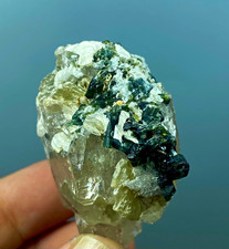 Beautiful natural tourmaline bunch Crystal with quartz specimen Afghanistan 312 picture