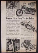 1948 Indian Arrow & Gold Arrow Vintage pictorial picture