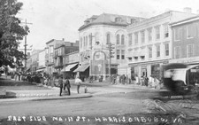 1909 Main Street View Harrisonburg Virginia VA - Reprint picture