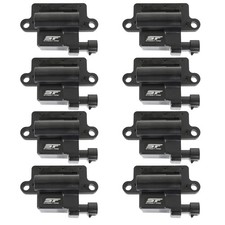 New MSD 55108 Street Fire Ignition Coils 8-Pack 1999-2009 GM LS V8 Truck Square picture