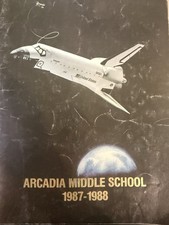 1987-1988 Arcadia Middle School Yearbook Greece NY First Yearbook Inaugural picture