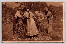 Vintage Postcard, Come and Join Us, 1911 picture