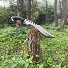 Custom Handmade Carbon Steel Blade Tactical Kukri Knife | Hunting Knife Camping picture