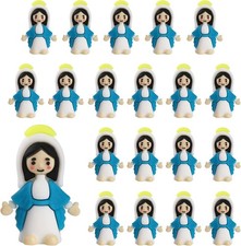 Beautiful Virgin Mary Religious Figurines - 20 Pcs for Celebrations & Gifting picture