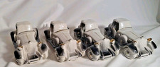 Set of 4 Vintage Creazioni Artistiche Italian Ceramic Classic Car Planters picture