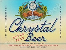 Chrystal Beer Label 9