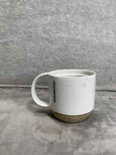 Starbucks 2016 White Coffee Mug Cup Cork Bottom 12 OZ picture