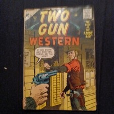 Two Gun Western comic #7 silver age 1956 Atlas Comics Fargo Kid colt six guns picture