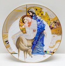 1985 Edwin Knowles Mary & Jesus Biblical Mothers Eve Licea Plate Christianity picture