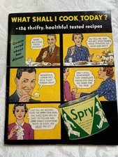 Vintage Spry Vegetable Shortening Cooking Booklet picture