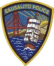 Sausalito California Police Patch Collectible New picture