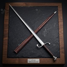 Premium Hand Forged J2 Steel Sword, Battle Ready Sword, Hunting Medieval Sword picture