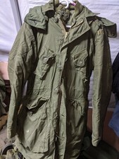 ECW CANADIAN ARMY PARKA  EXTREME COLD WEATHER  COMBAT LONG SMALL 73/36 picture