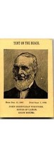 John Greenleaf Whittier Portrait Card 1880s Abolitionist Poet Massachusetts picture