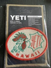YETI Patch Hawaii Exclusive Rooster Chicken Oval Cooler Bag Accessory picture