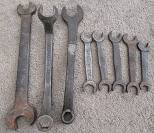 vintage Ford Wrench Lot Marked FORD USA Large & Small picture