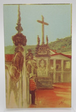 Corner of the Church of Taxco Guerrero Mexico Vintage Postcard picture